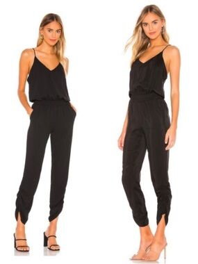 Amanda Uprichard Lowell Jumpsuit black size XS